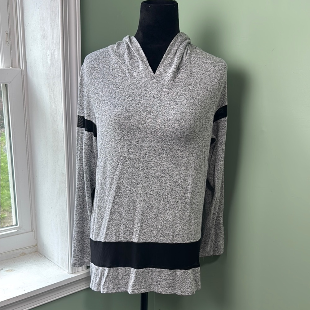 Occasion gray lightweight hoodie small